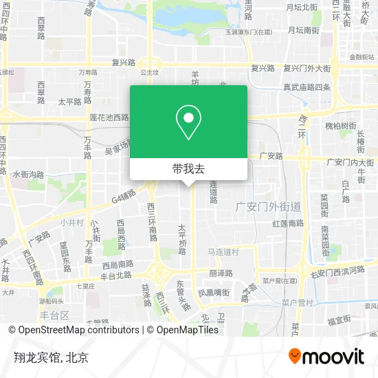 翔龙宾馆地图