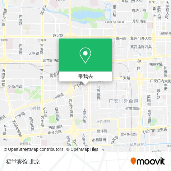 福堂宾馆地图