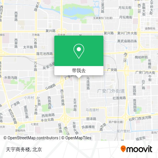 天宇商务楼地图