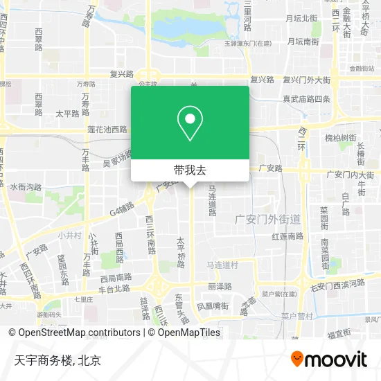 天宇商务楼地图