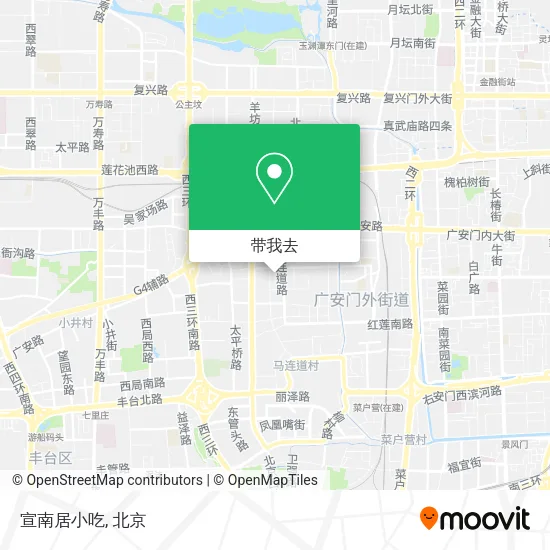 宣南居小吃地图