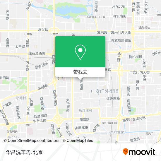 华昌洗车房地图