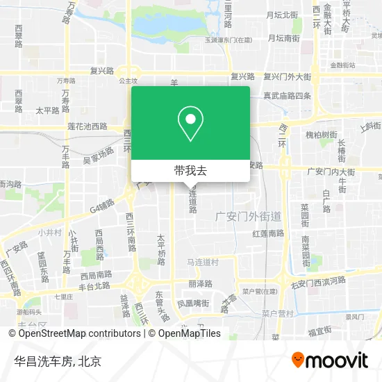 华昌洗车房地图