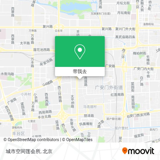 城市空间莲会所地图