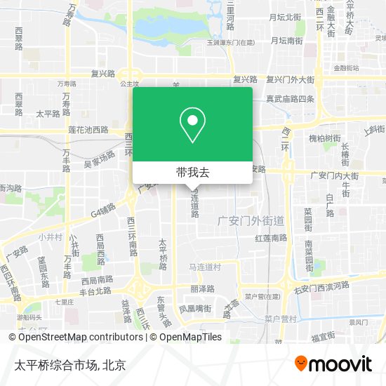 太平桥综合市场地图