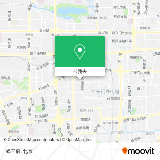 蝎王府地图