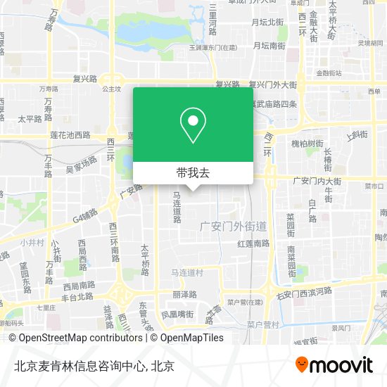 北京麦肯林信息咨询中心地图