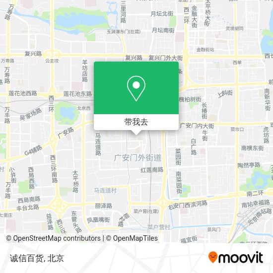 诚信百货地图