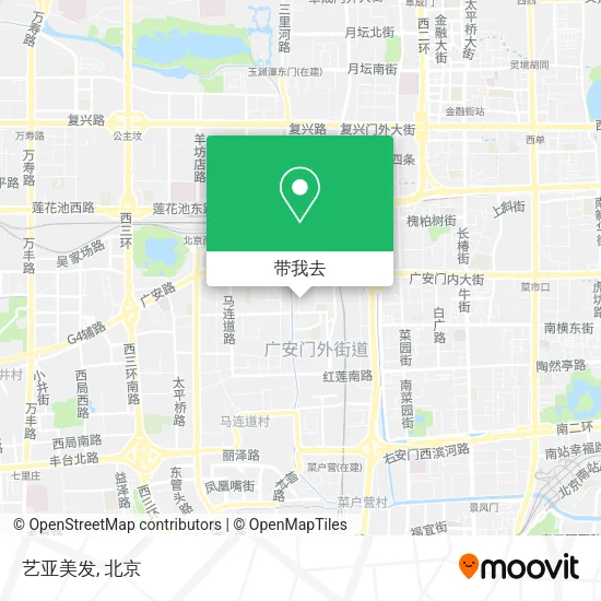 艺亚美发地图