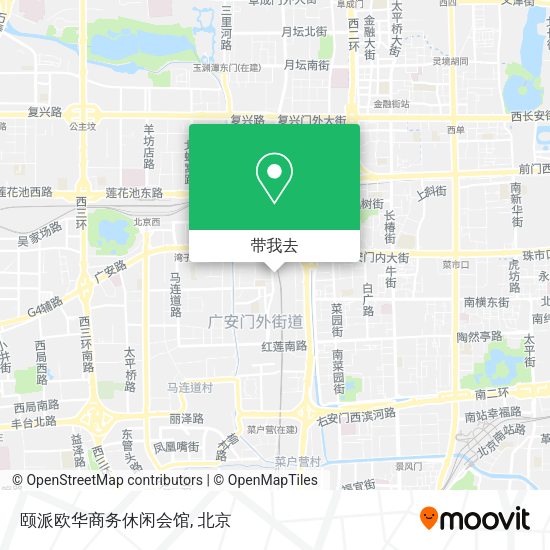 颐派欧华商务休闲会馆地图