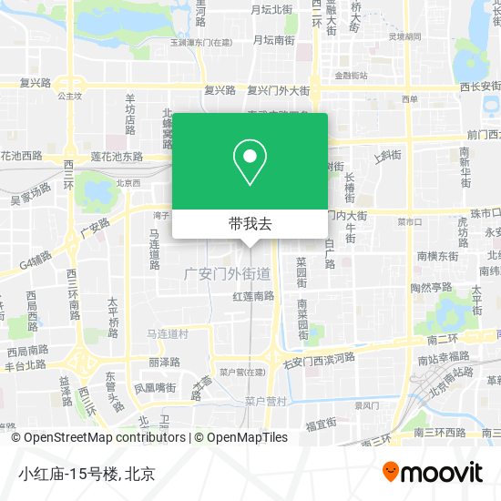 小红庙-15号楼地图