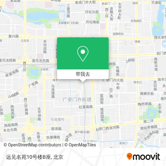 远见名苑10号楼B座地图