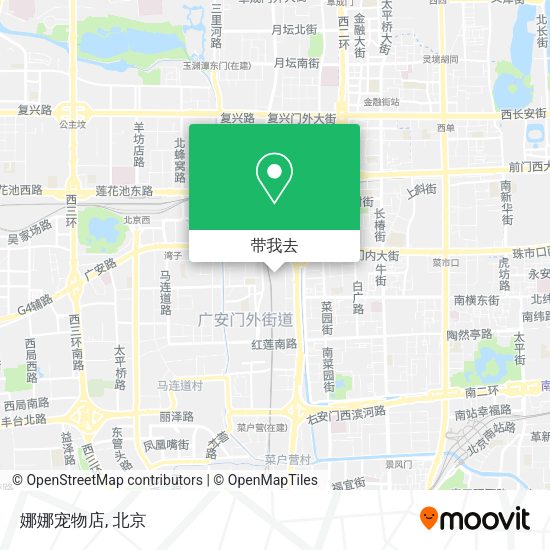 娜娜宠物店地图