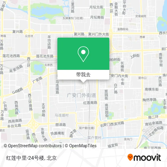 红莲中里-24号楼地图