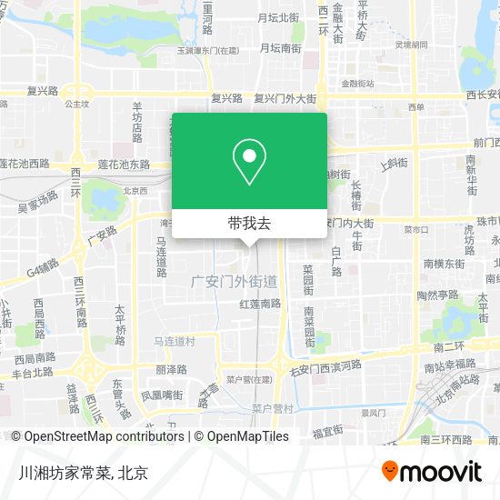 川湘坊家常菜地图