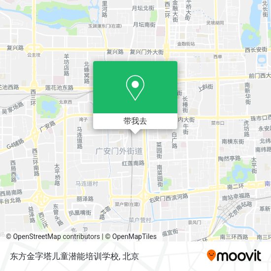 东方金字塔儿童潜能培训学校地图