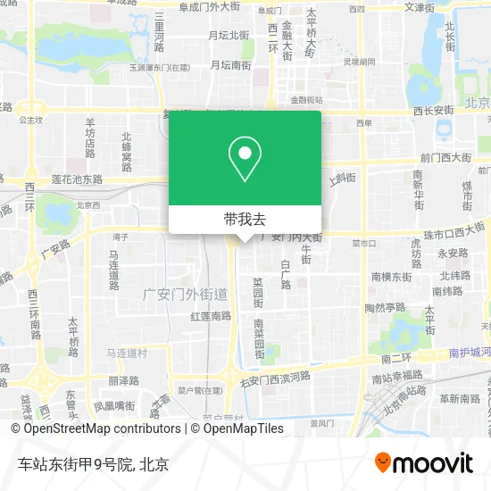 车站东街甲9号院地图
