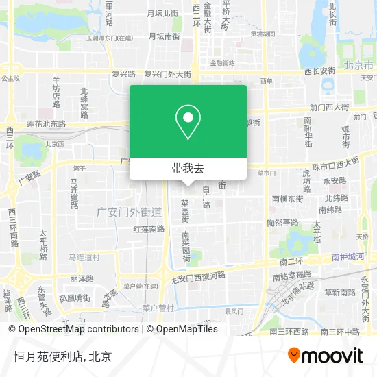 恒月苑便利店地图