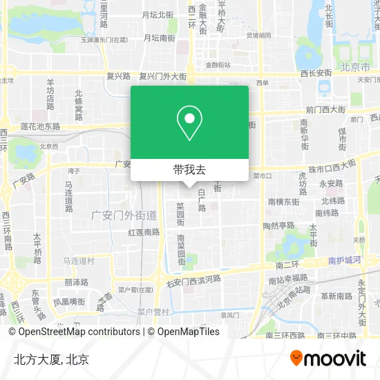 北方大厦地图