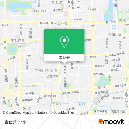 金仕苑地图