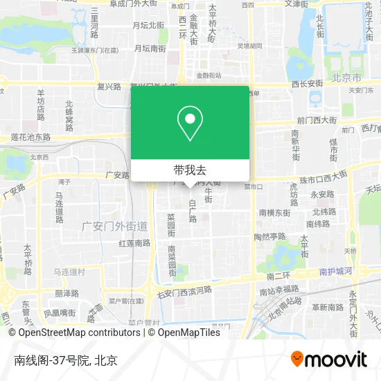 南线阁-37号院地图