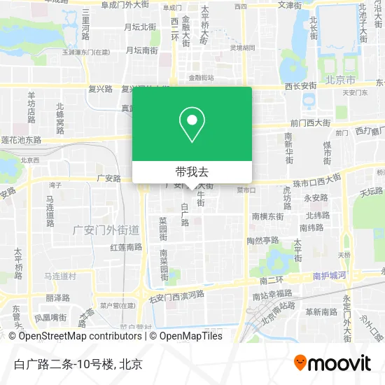 白广路二条-10号楼地图