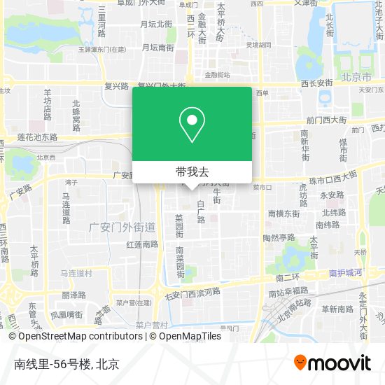 南线里-56号楼地图