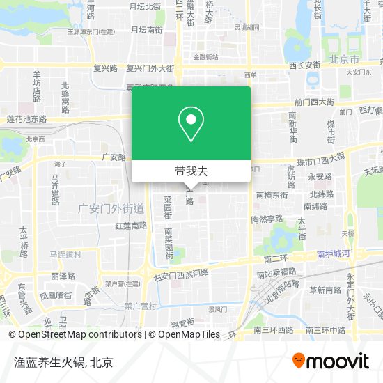 渔蓝养生火锅地图