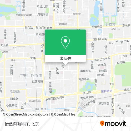 怡然阁咖啡厅地图