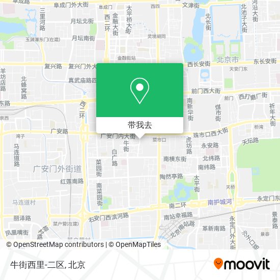 牛街西里-二区地图