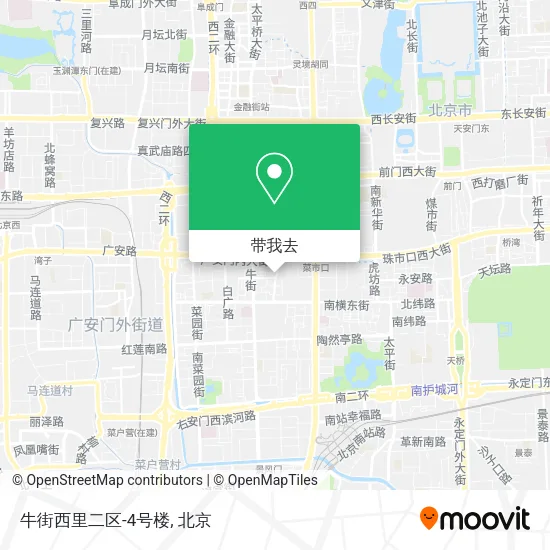 牛街西里二区-4号楼地图