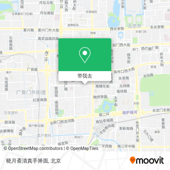 晓月斋清真手擀面地图