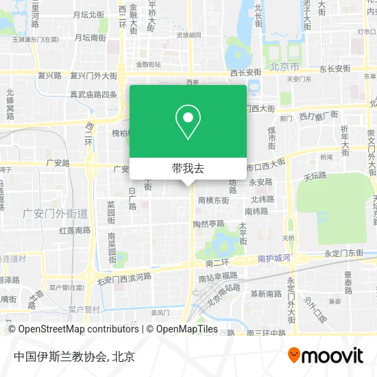 中国伊斯兰教协会地图
