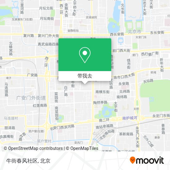 牛街春风社区地图