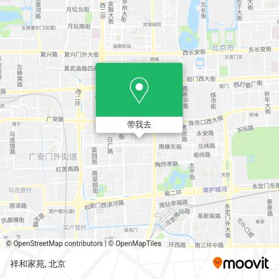 祥和家苑地图