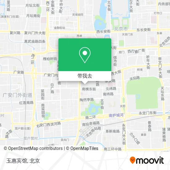 玉惠宾馆地图