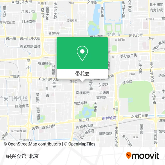 绍兴会馆地图