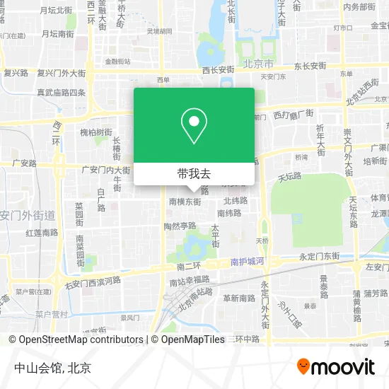 中山会馆地图