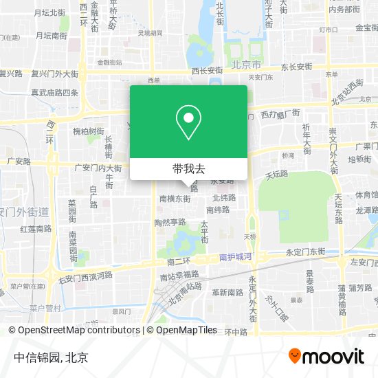 中信锦园地图