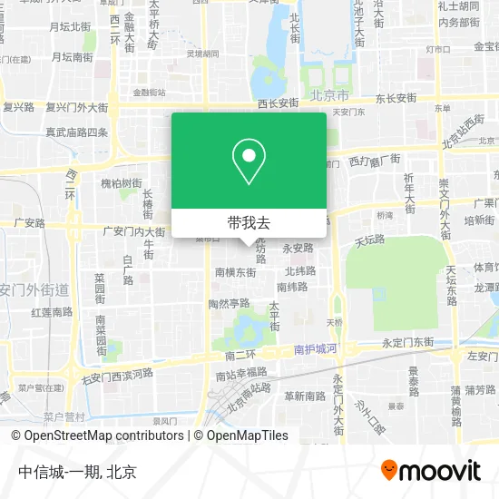 中信城-一期地图