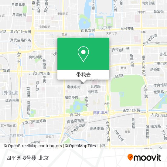 四平园-8号楼地图