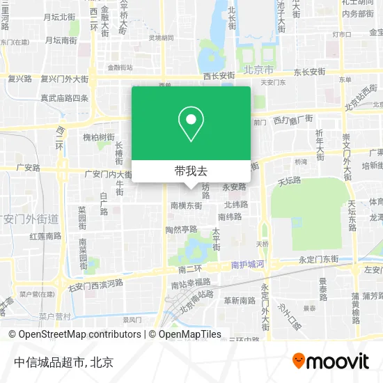 中信城品超市地图