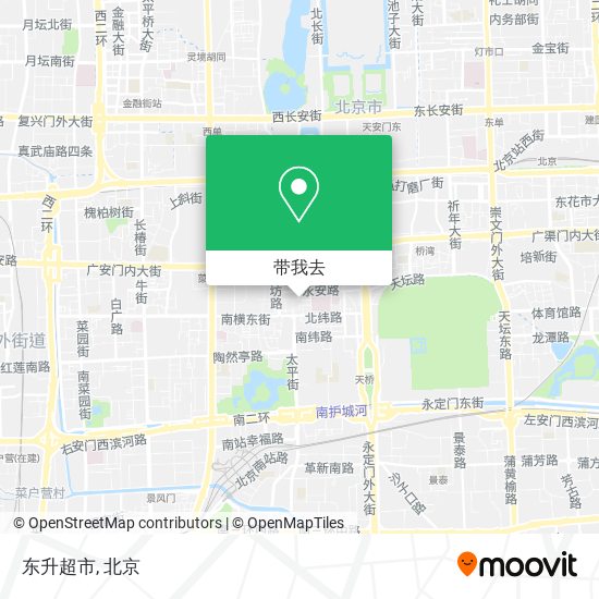 东升超市地图