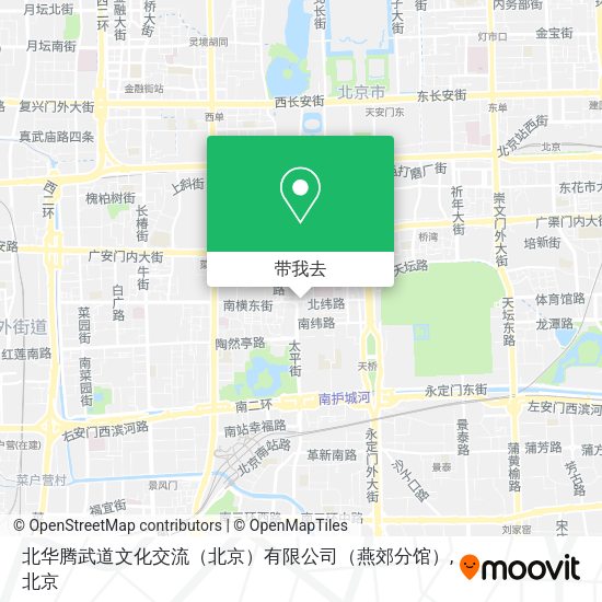 北华腾武道文化交流（北京）有限公司（燕郊分馆）地图