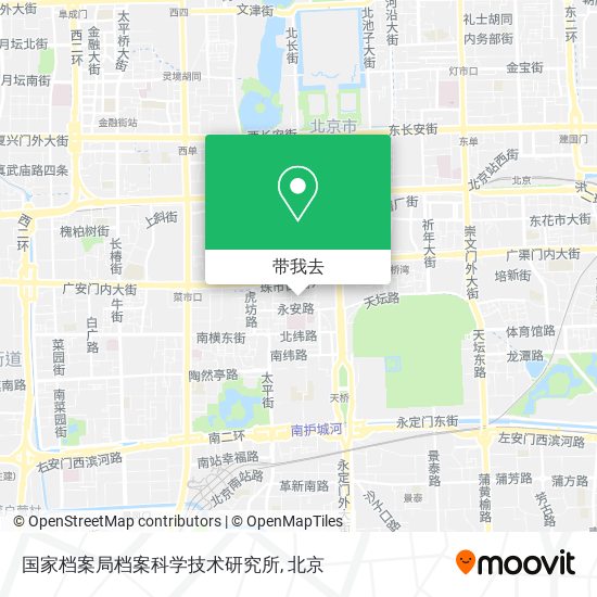 国家档案局档案科学技术研究所地图