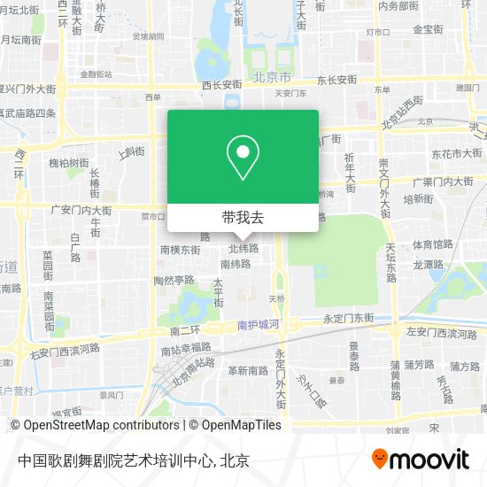 中国歌剧舞剧院艺术培训中心地图