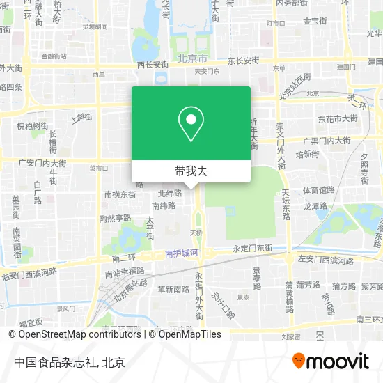 中国食品杂志社地图