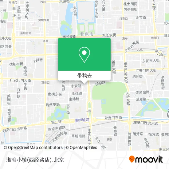 湘渝小镇(西经路店)地图