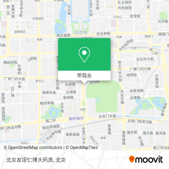 北京友谊仁博大药房地图