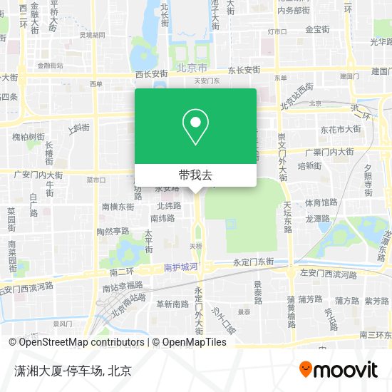 潇湘大厦-停车场地图